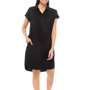 NWOT Black Button Down Dress